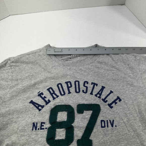 Lot Of 2 Aeropostale Men's Size Medium NY And NE 1987 Tee Shirts Preowned - Picture 16 of 16